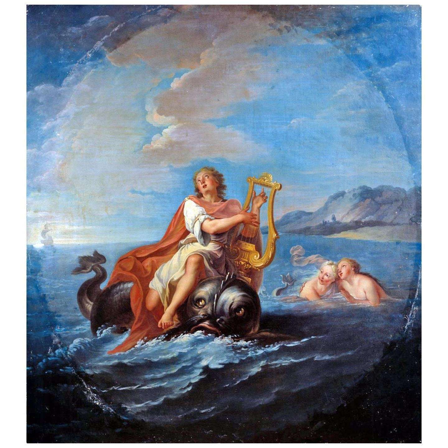   Louis de Silvestre. Arion jouant de la lyre. 1701. Chateau de Versailles