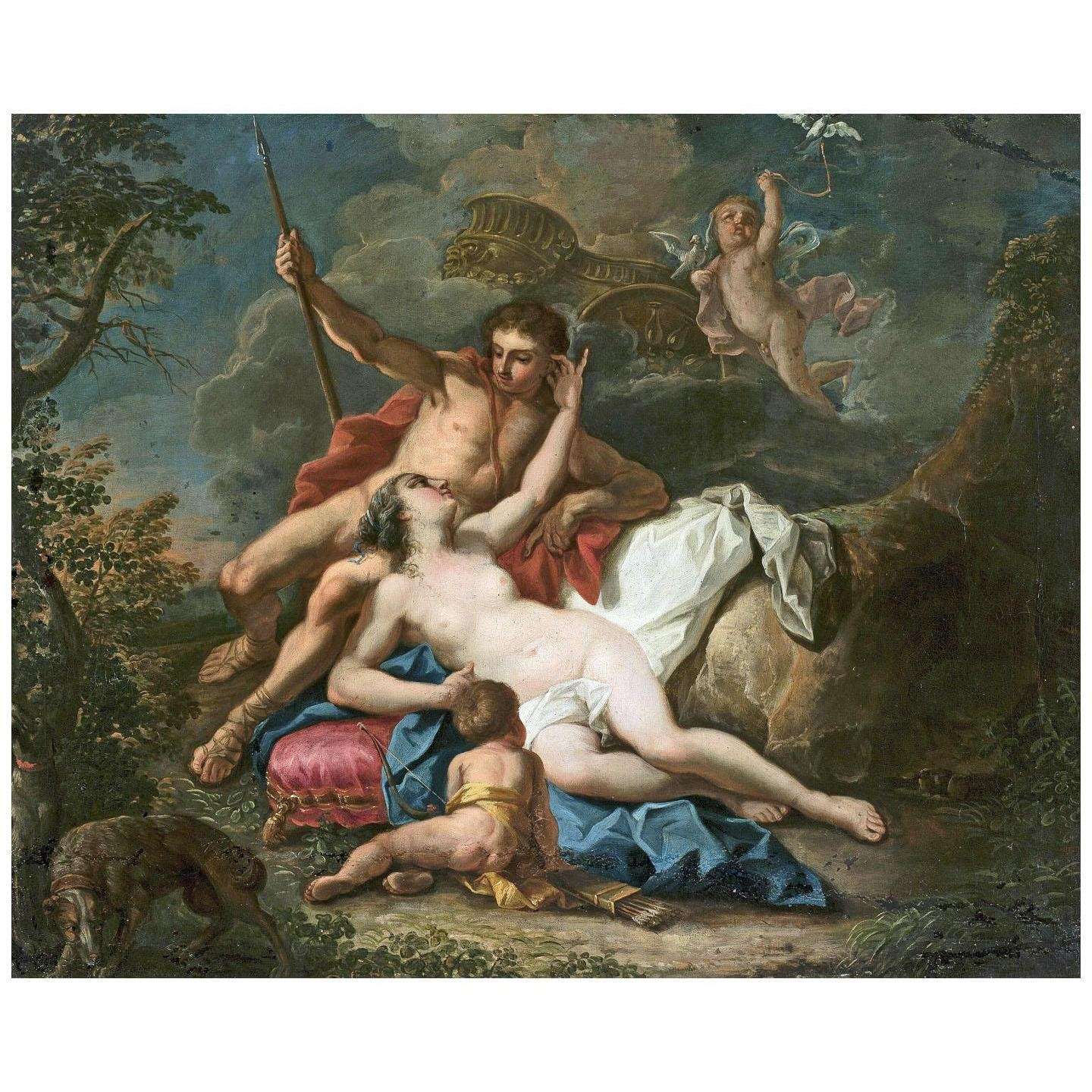   Louis de Silvestre. V?nus et Adonis. 1730. Muzeum Narodowe w Warszawie