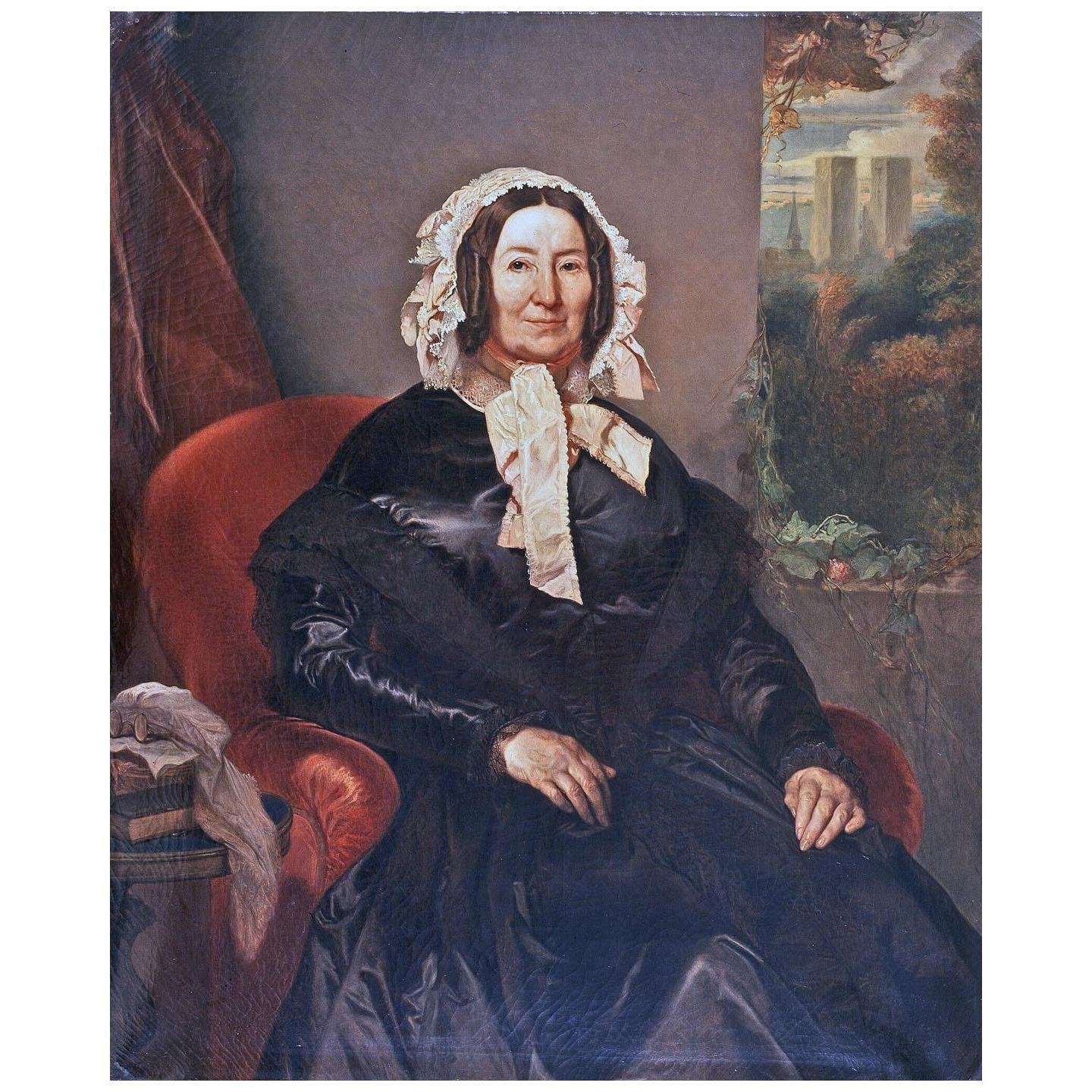  Louis Gallait. Portrait de Madame Pick. 1838. MSK Ghent