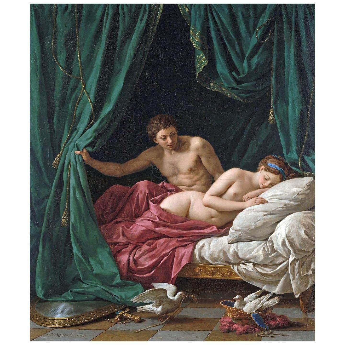  Louis Lagrenee. Mars et Venus. Allegorie de la Paix. 1770. Getty Center Los Angeles