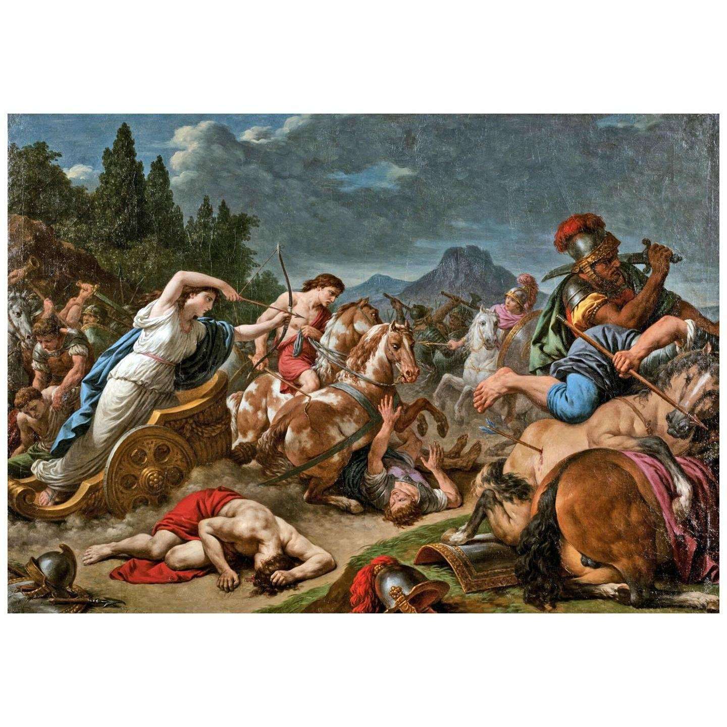  Louis Lagrenee. Bellona appelant Mars ? la guerre. 1781. Private collection