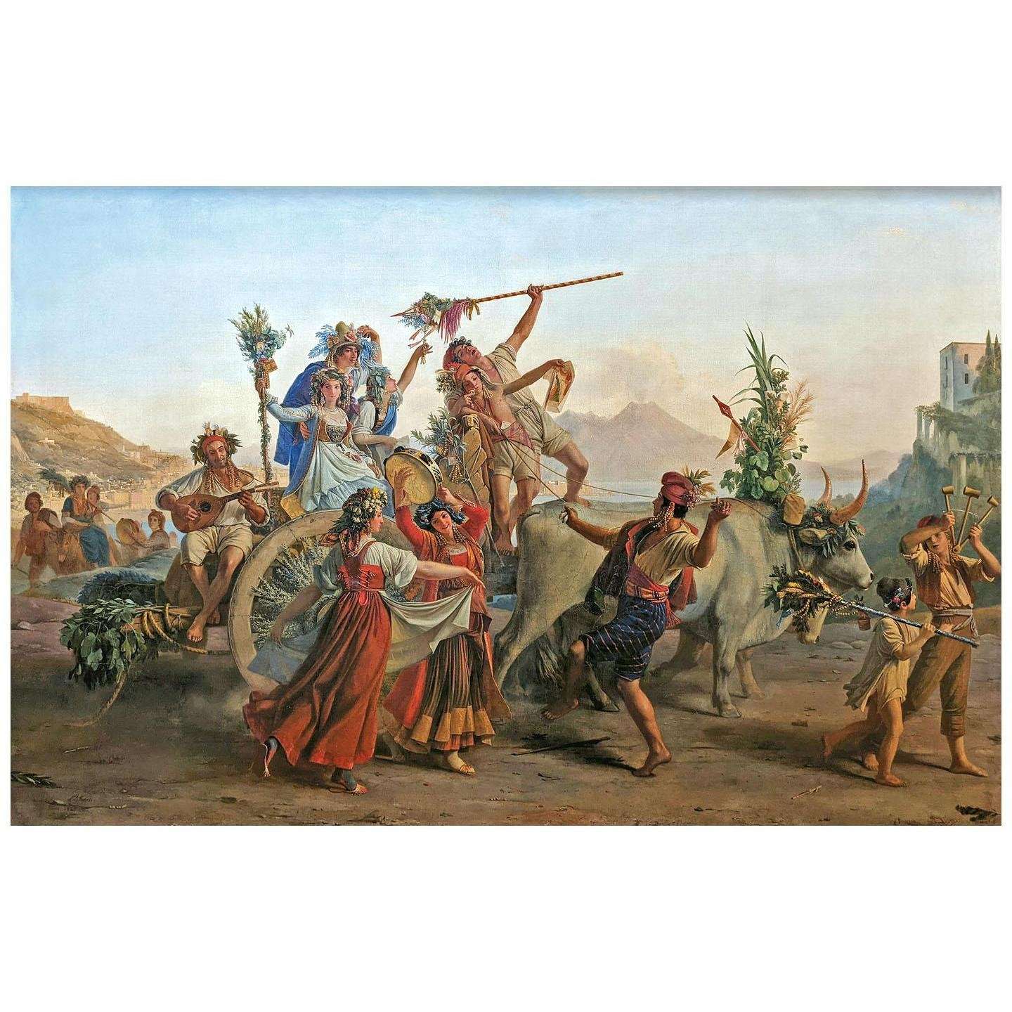 - Leopold Robert. Le Retour de la f?tede la Madone. 1827. Musee du Louvre