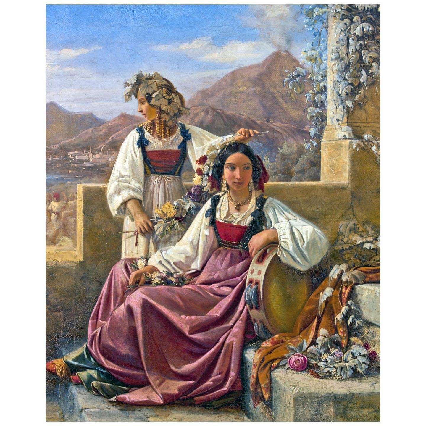 - Leopold Robert. Deux jeunes Napolitaines. 1833. MAH Neuchatel