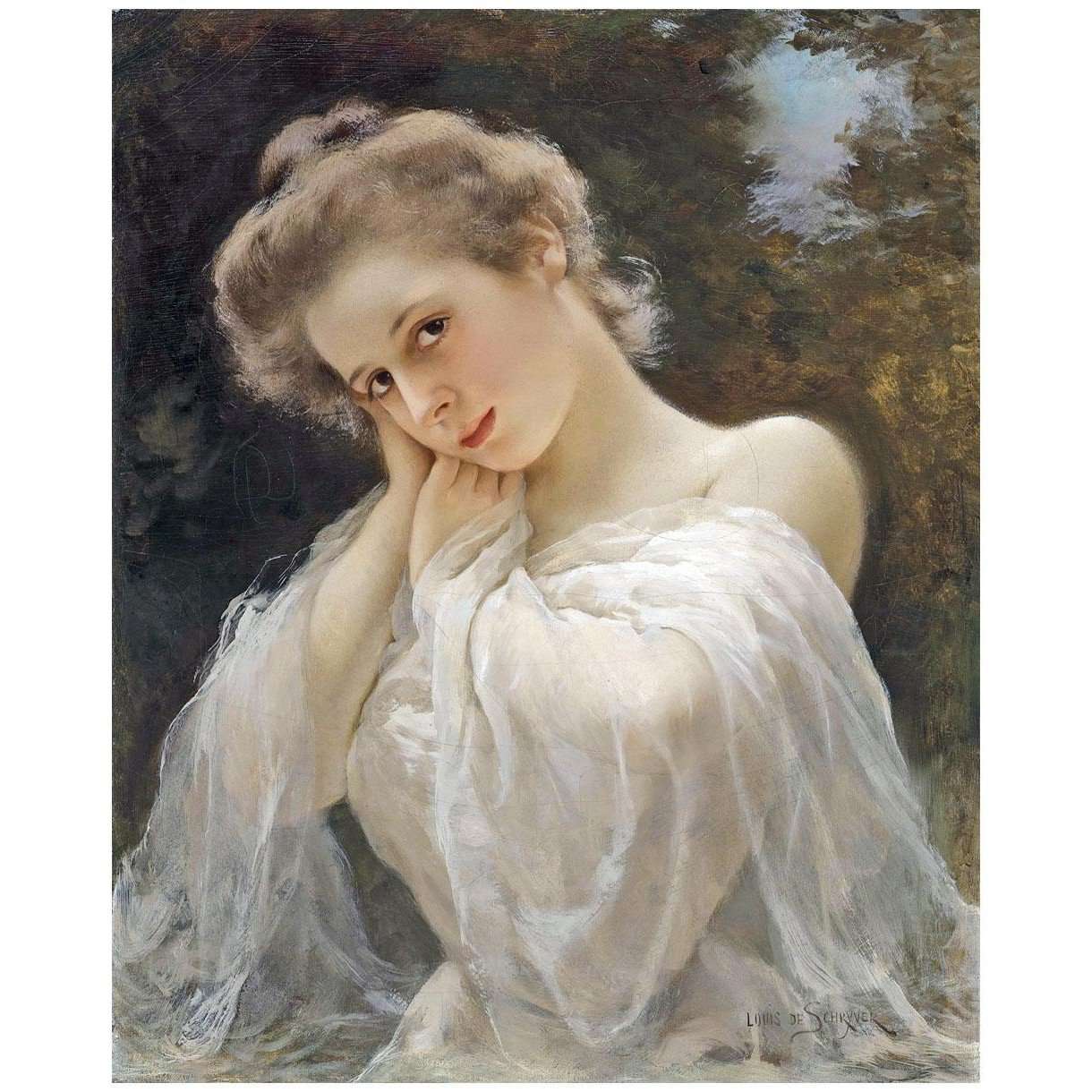  Louis Marie de Schryver. La r?veuse. 1903