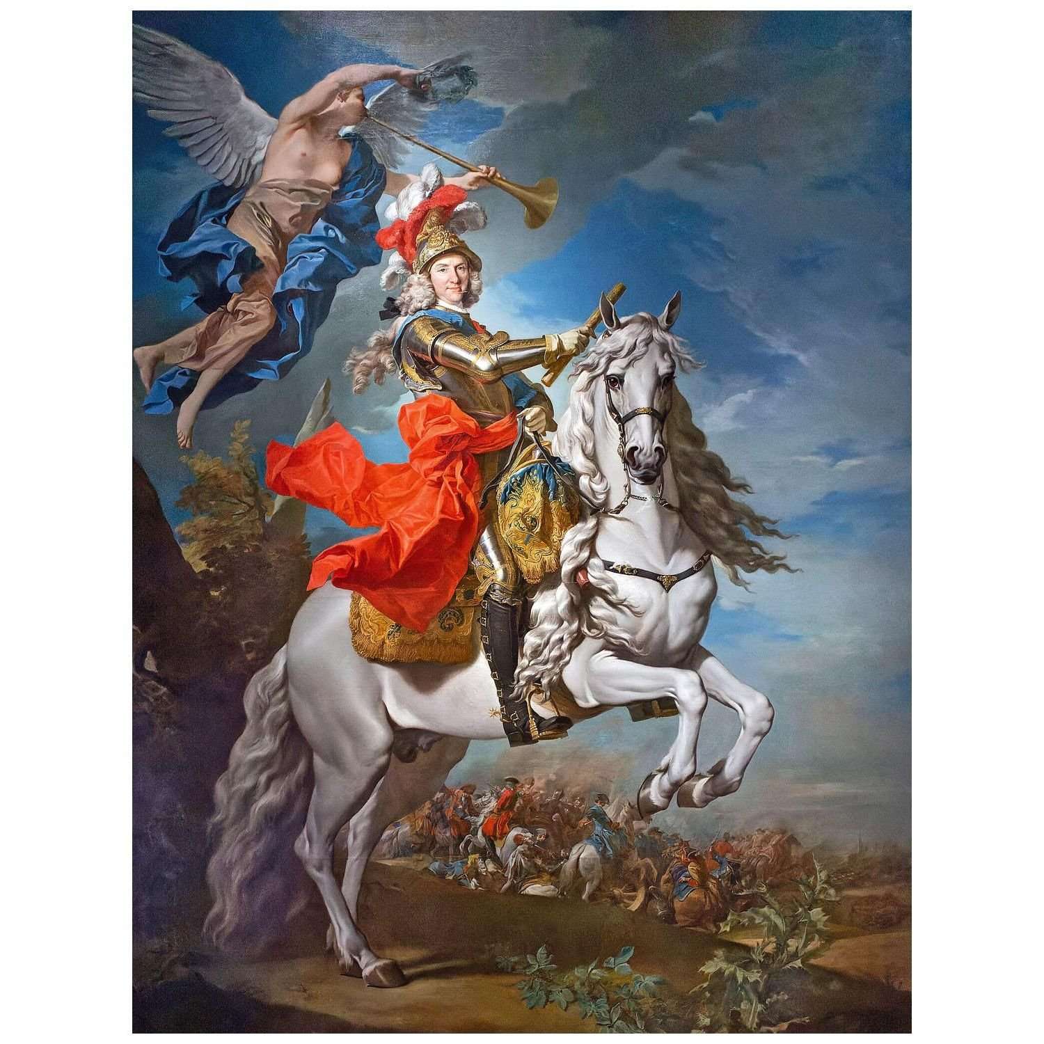 - Louis-Michel van Loo. Philippe V. 1737. Palacio Real Madrid