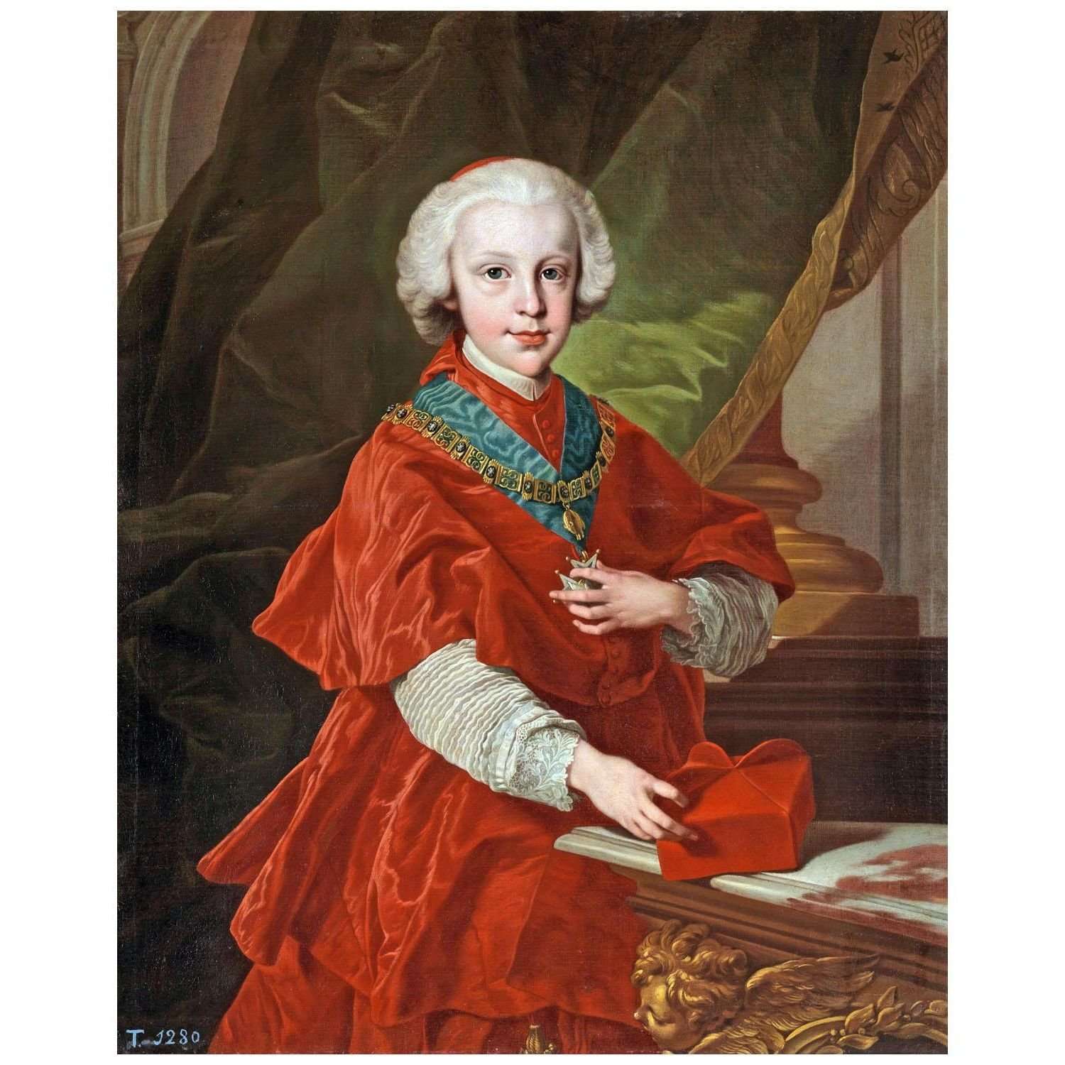 - Louis-Michel van Loo. Luis de Borb?n y Farnesio. 1737. Museo del Prado