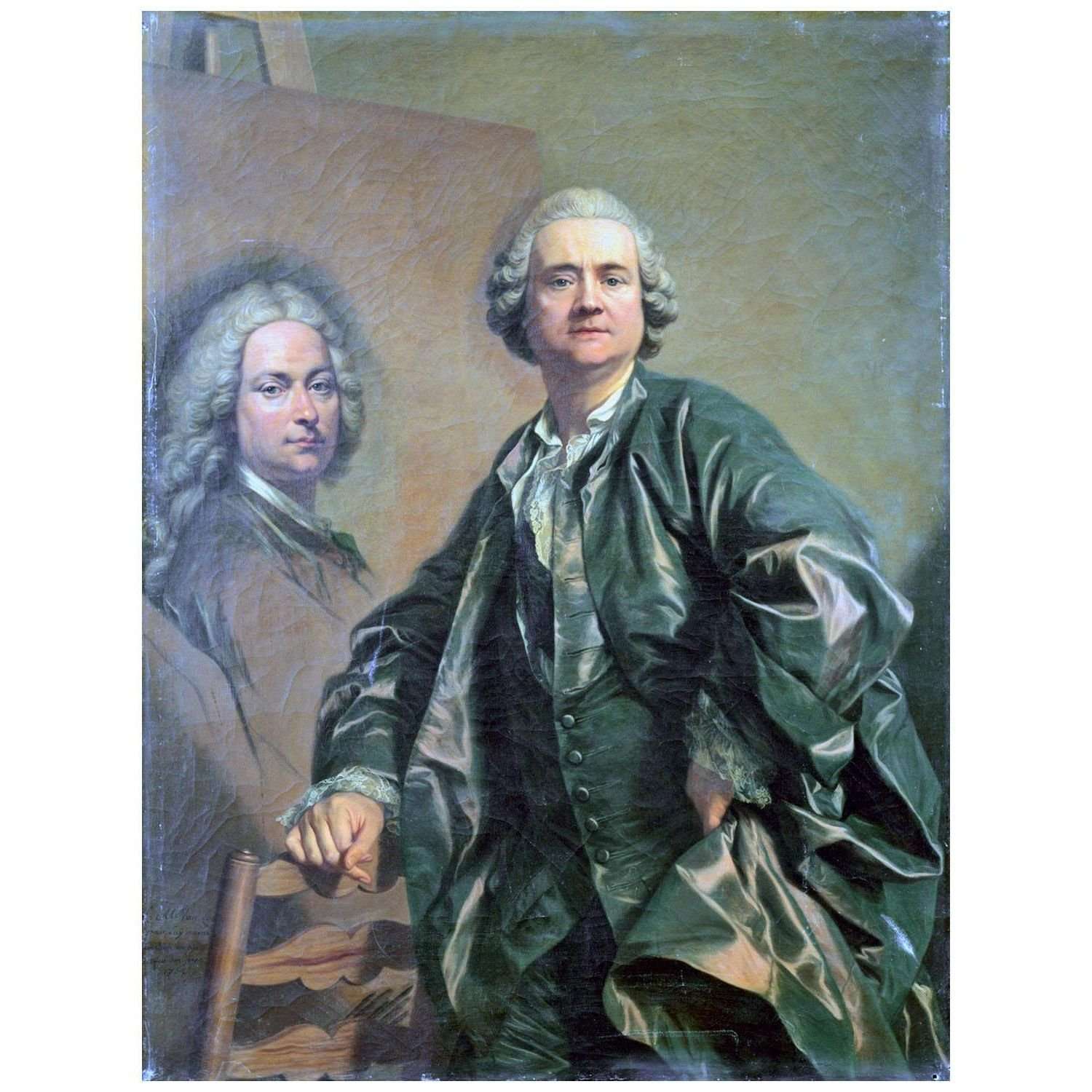 - Louis-Michel van Loo. Autoportrait. 1762. Ch?teau de Versailles