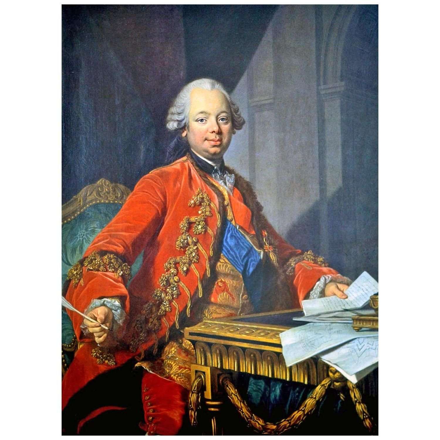 - Louis-Michel van Loo. ?tienne Fran?ois, duc de Choiseul. 1763. Private collection
