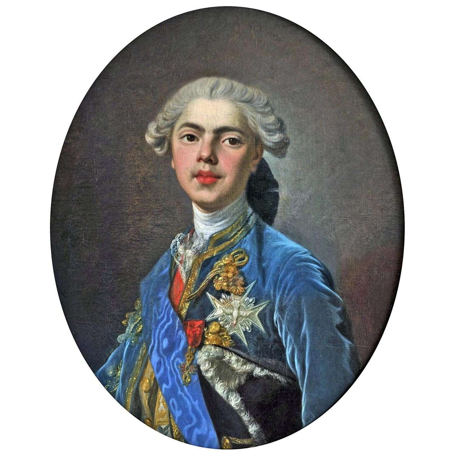 - Louis-Michel van Loo. Le comte de Provence (Louis XVIII). 1770. Ch?teau de Versailles