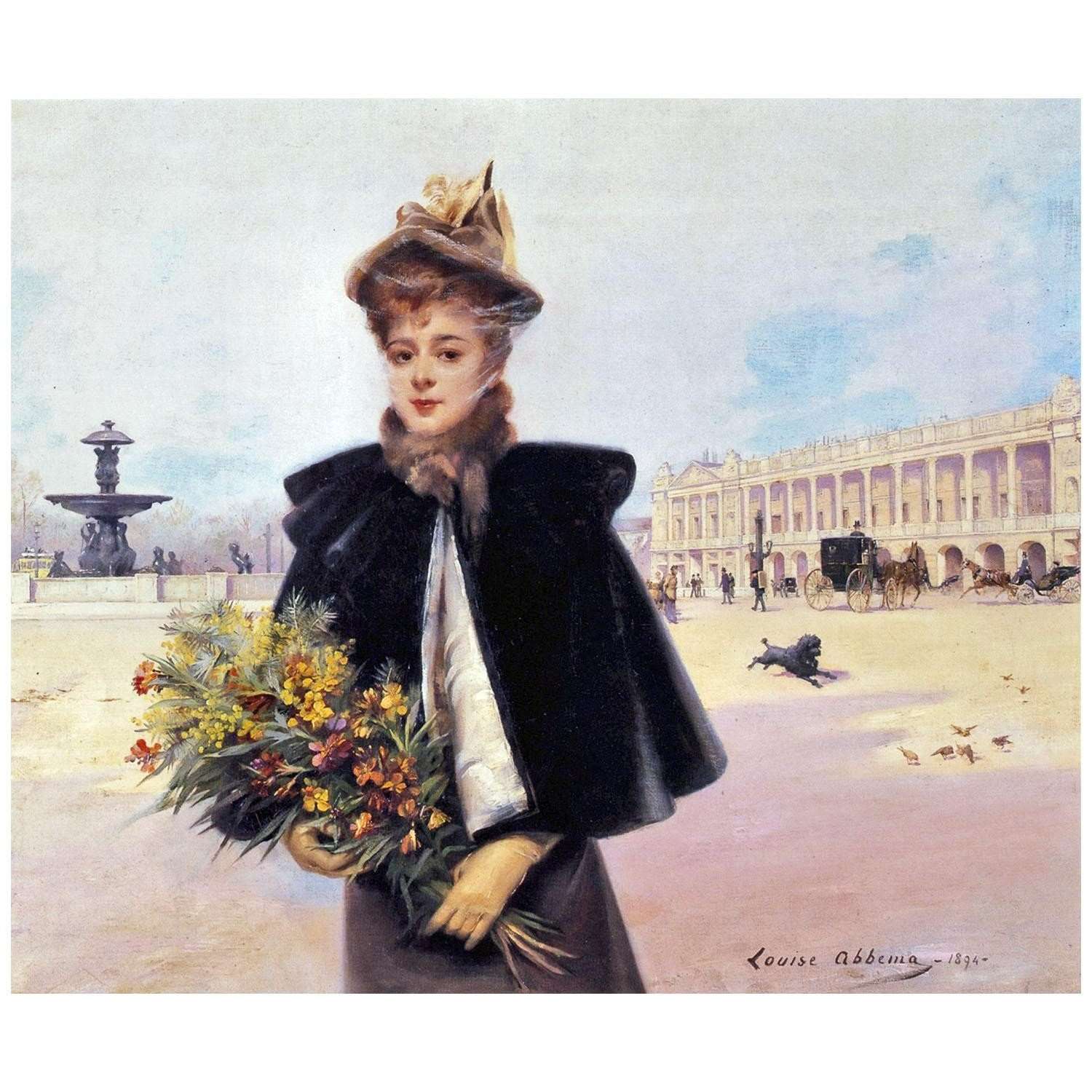  Louise Abbema. Matin davril. 1894. Collection privee