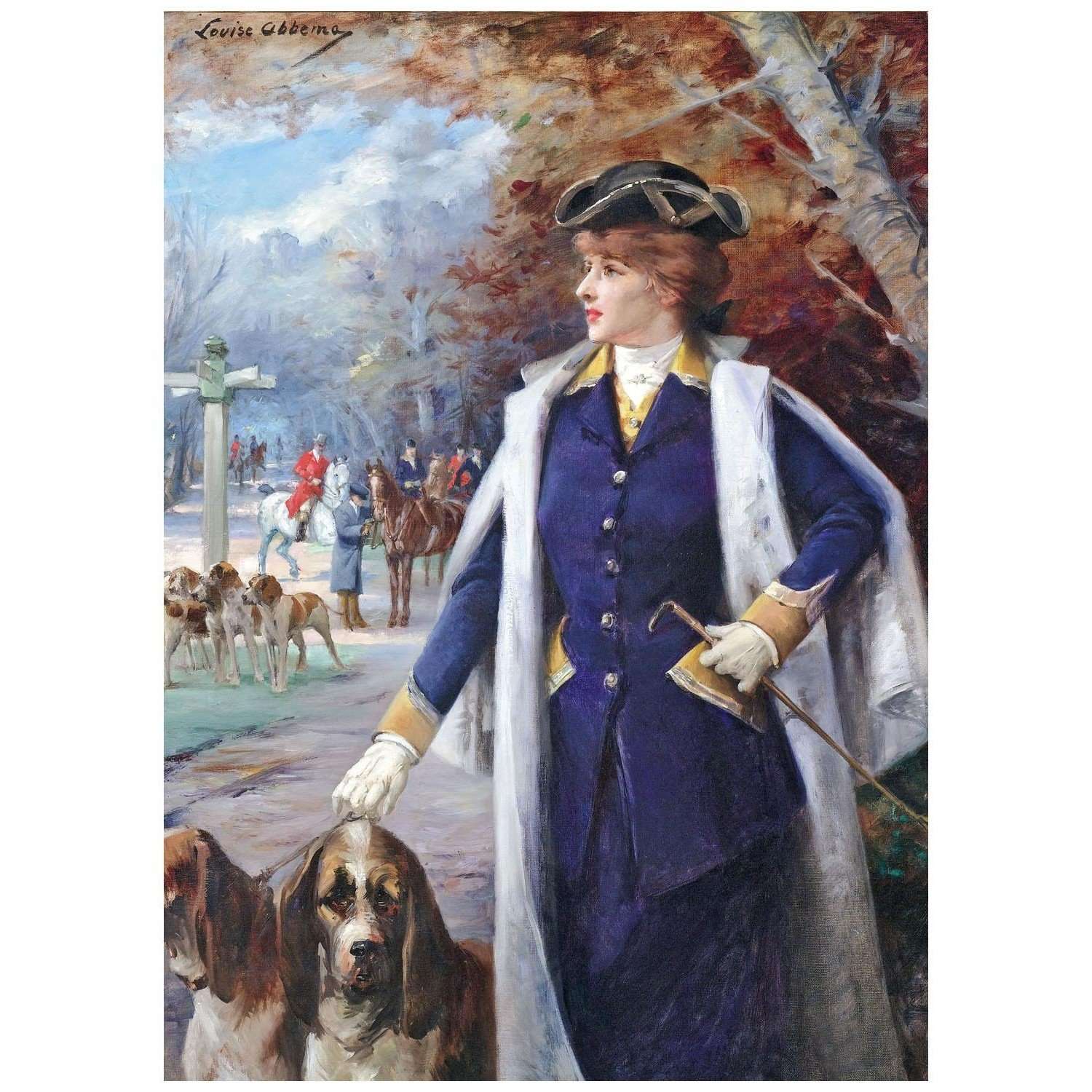  Louise Abbema. Sarah Bernhardt. 1897. Collection privee