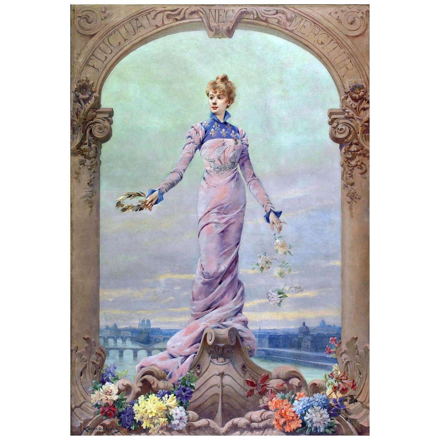  Louise Abbema. All?gorie de la Ville de Paris. 1901. Musee Carnavalet Paris