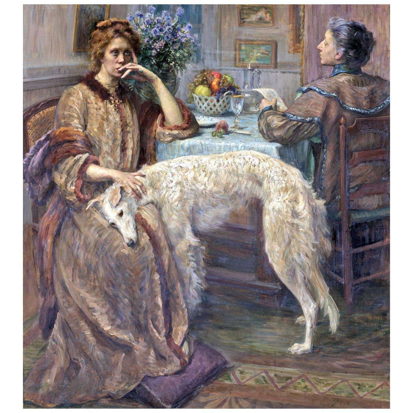   Louise Breslau. La vie pensive. 1908. MCBA Lausanne