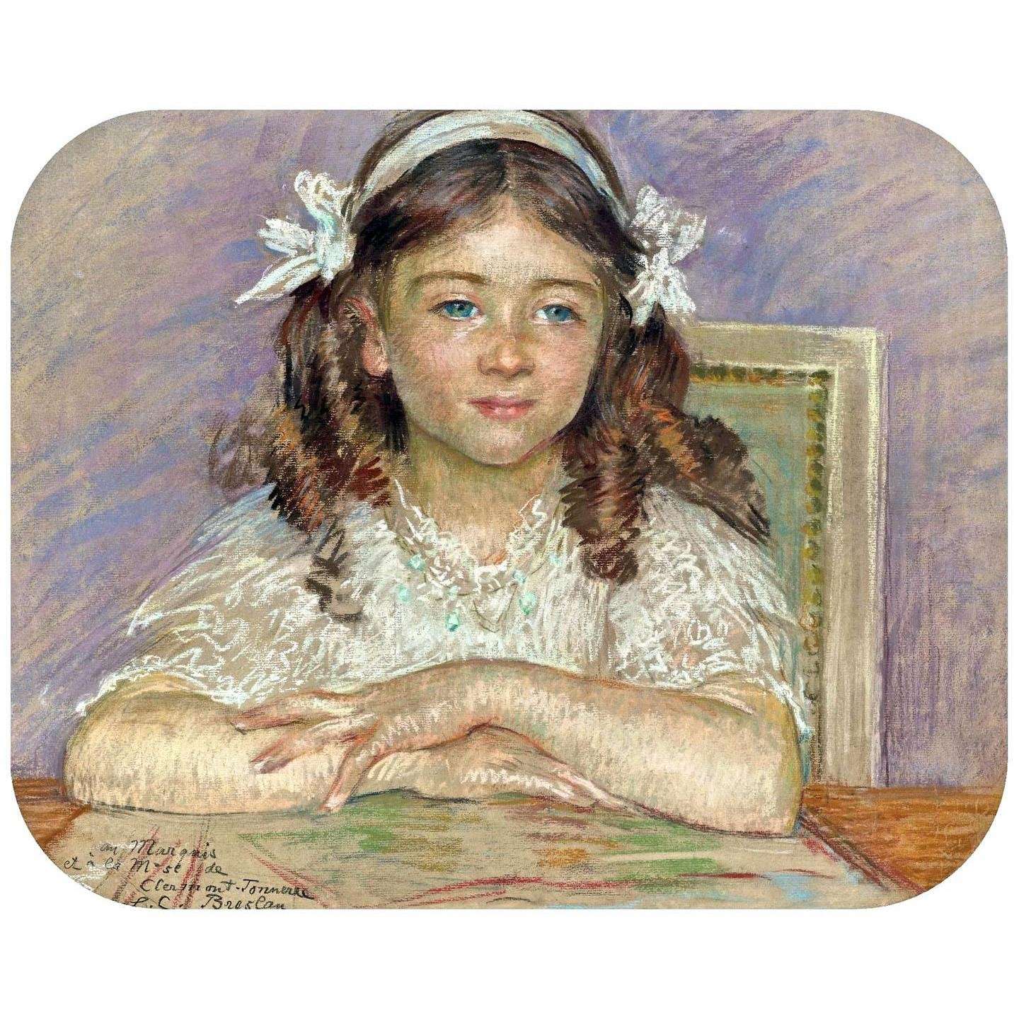   Louise Breslau. Portrait de fillette. 1909. Collection privee
