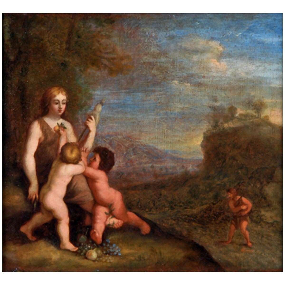  Louise Hollandine von Pfalz. Kain and Abel. 1660. Schloss Blankenburg