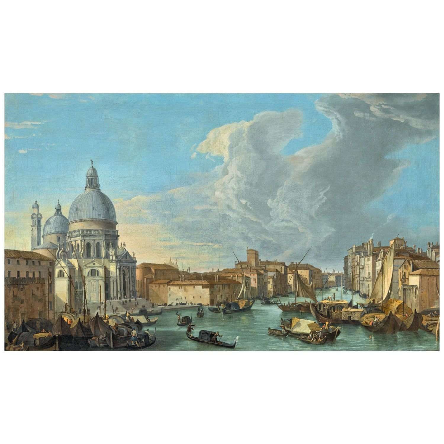  Luca Carlevarijs. Canale Grande. 1726. Private collection