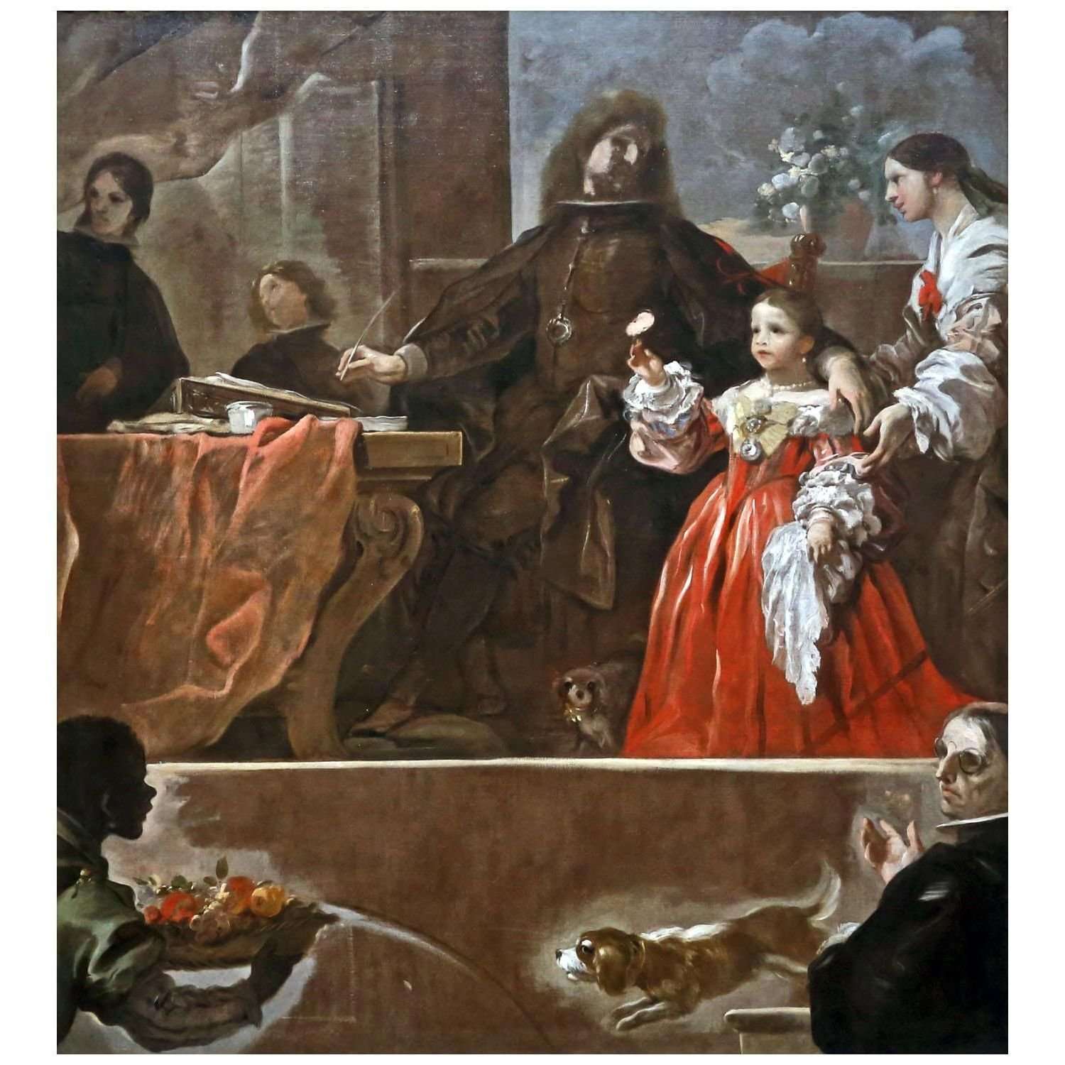  Luca Giordano. Omaggio a Velasquez. 1693. National Gallery London