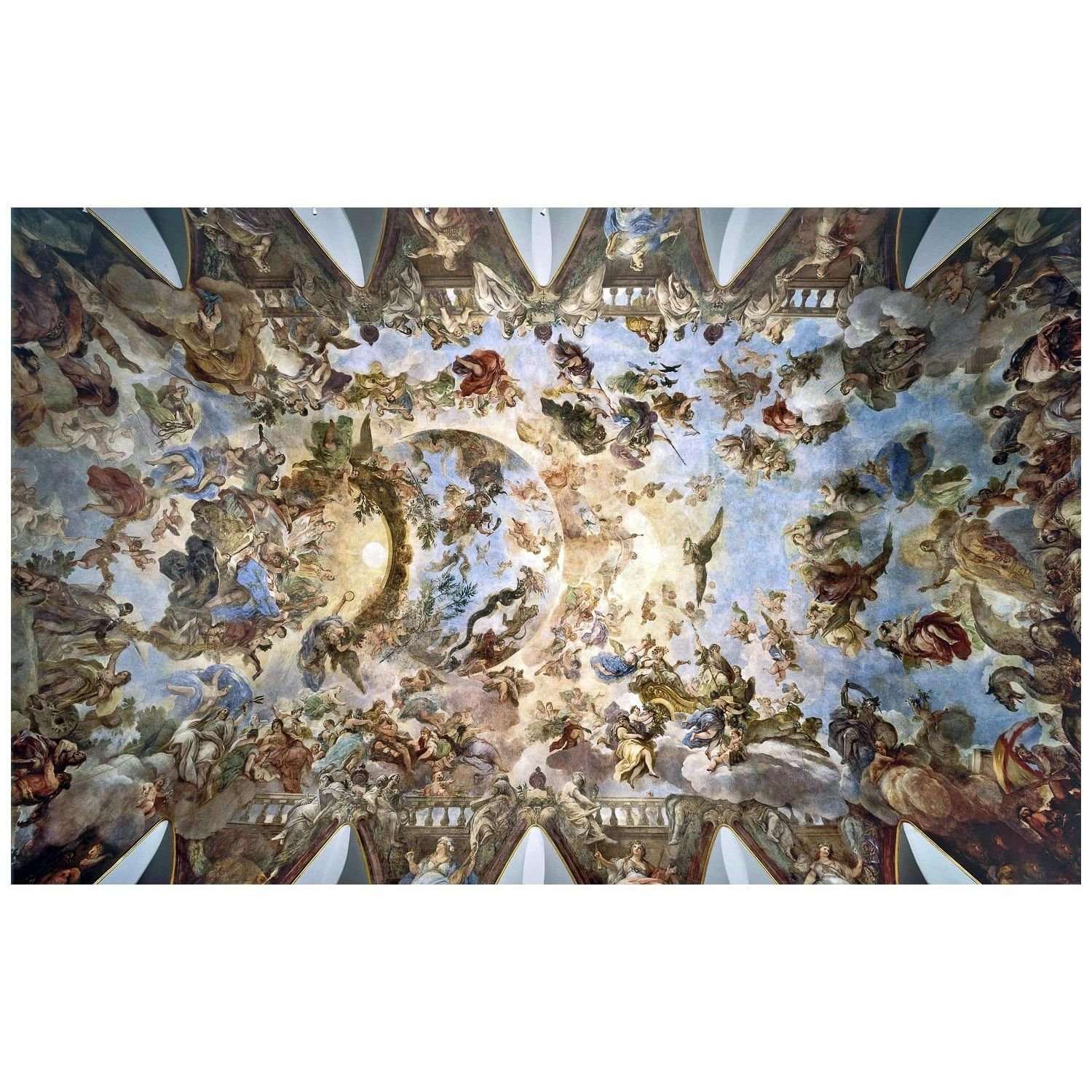  Luca Giordano. Allegoria del Vello d'oro. 1694. Cas?n del Buen Retiro, Madrid