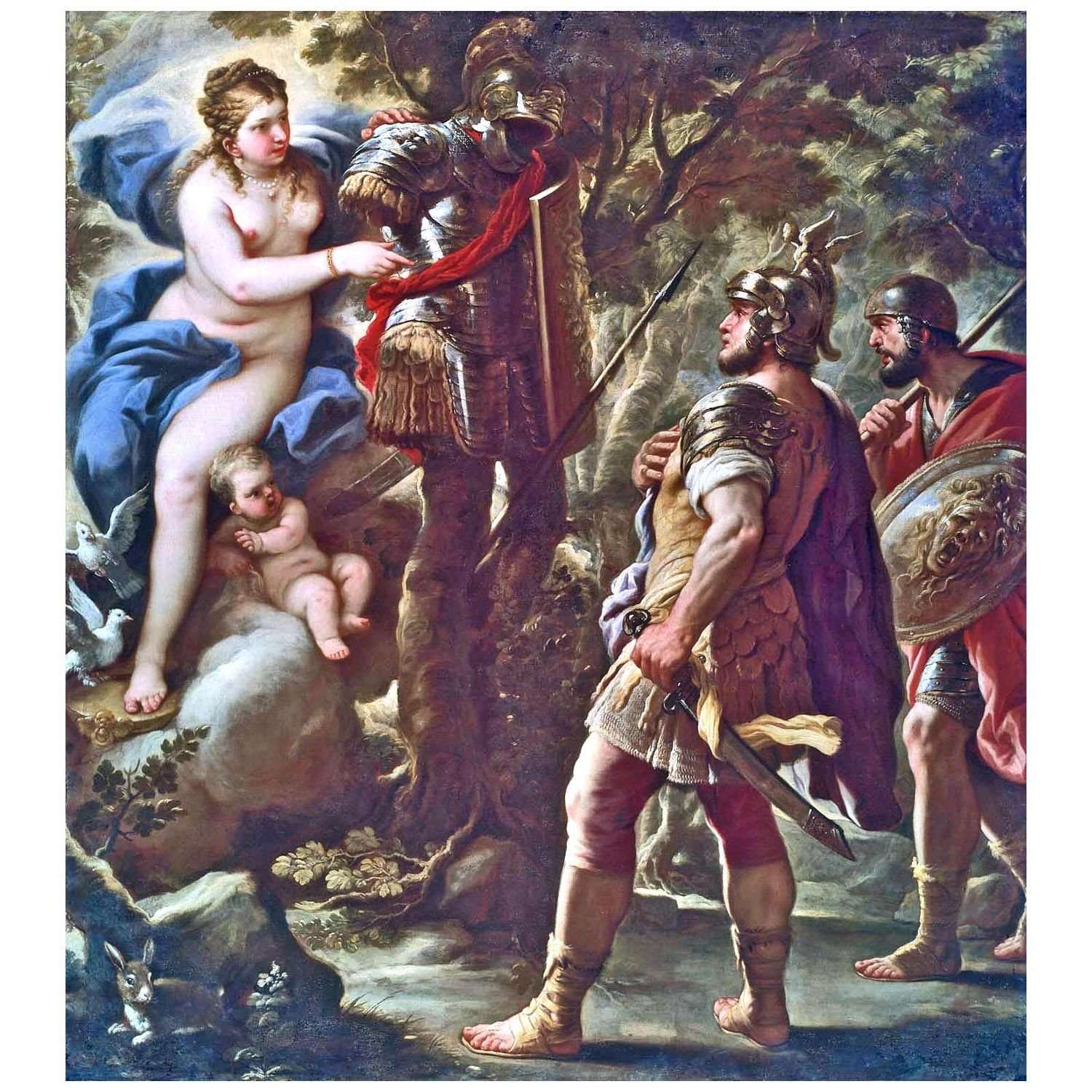  Luca Giordano. Venere d? le armi a Enea. 1700. Museum of Fine Arts Boston