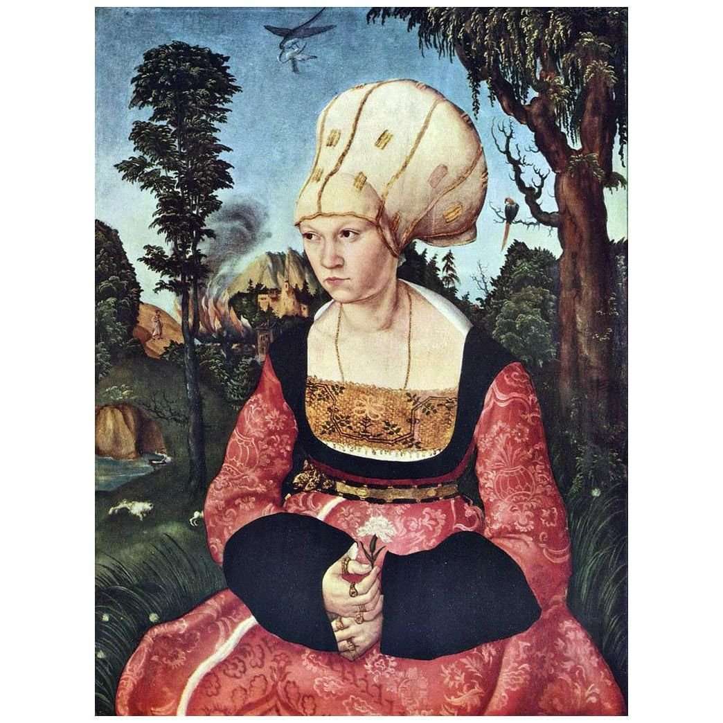  Lucas Cranach the Elder. Anna Cuspinian. 1502. Museum am Romerholz Zurich
