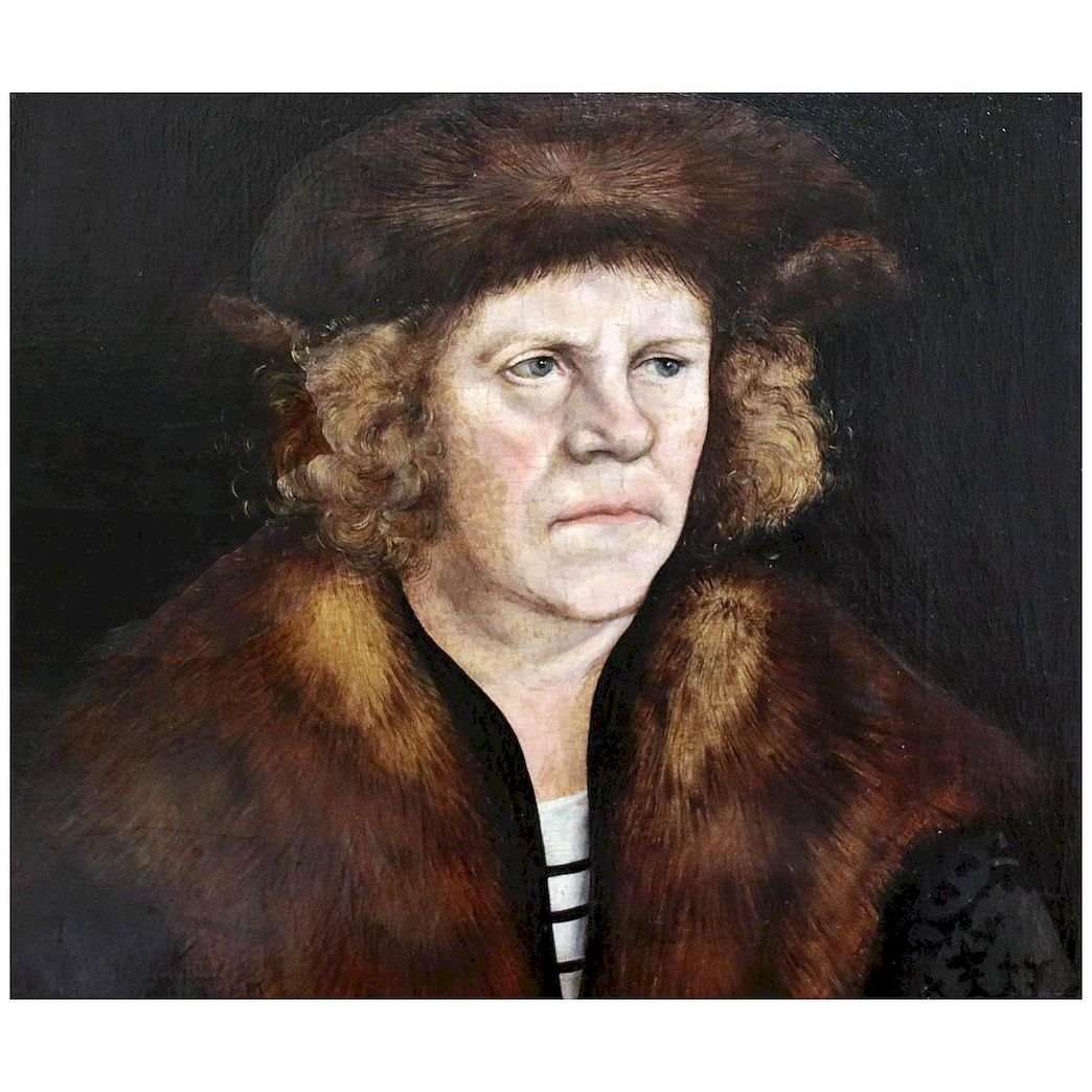  Lucas Cranach the Elder. Portrait of Young Man in Beret. 1510. Gemaldegalerie Berlin
