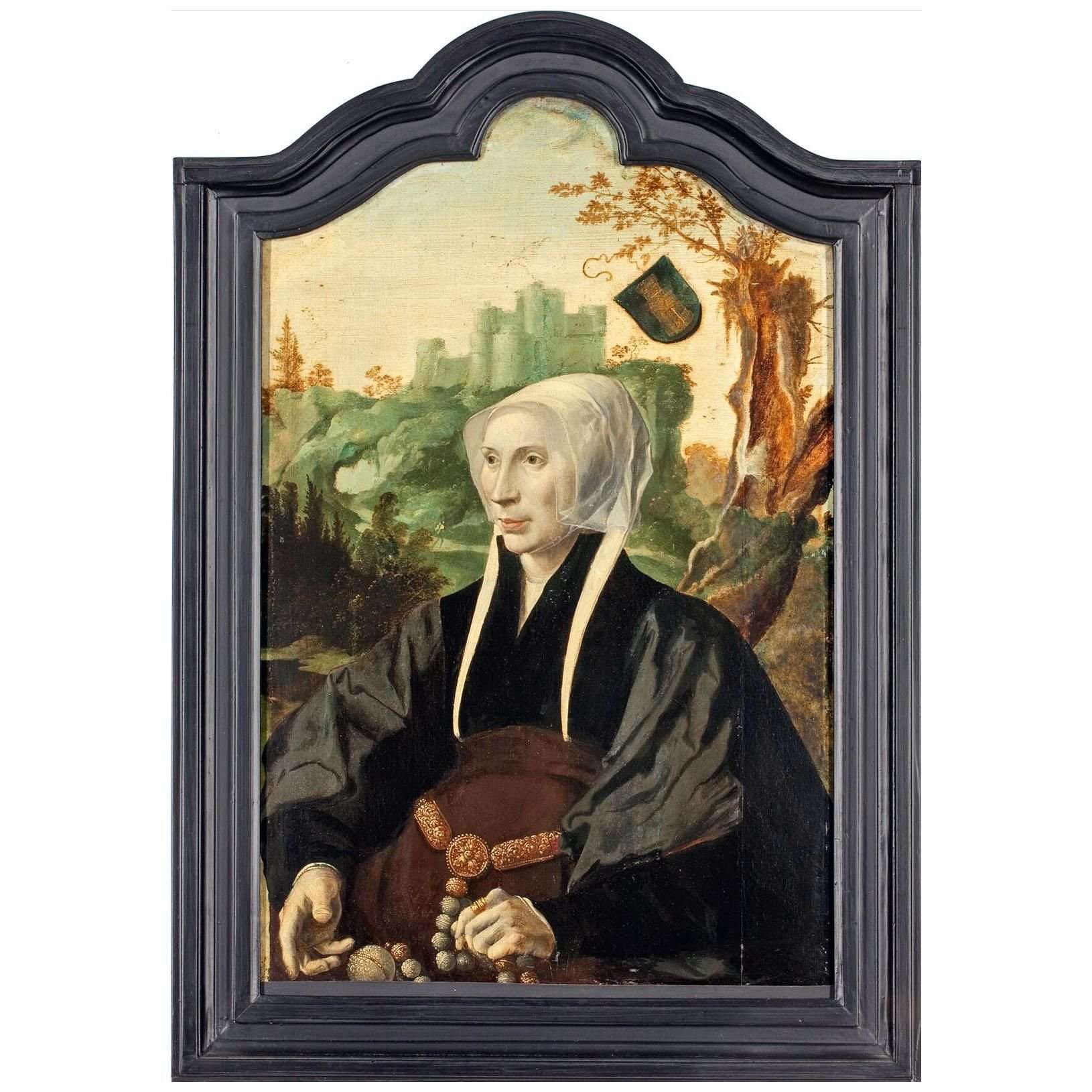  Maarten van Heemskerck. Portrait of Emme van Souburgh. 1544. Catharijnconvent Utrecht