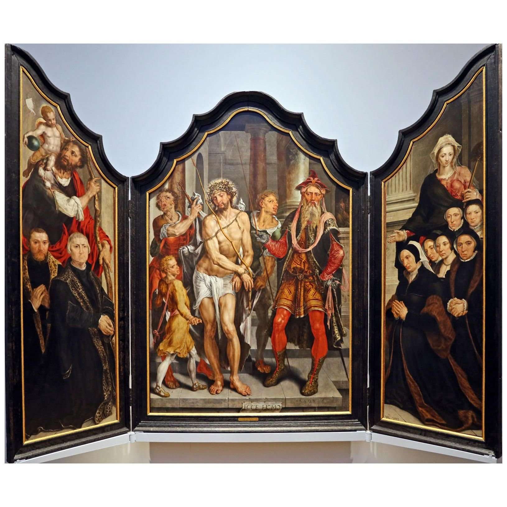  Maarten van Heemskerck. Esse Homo. 1559. Frans Hals Museum Haarlem