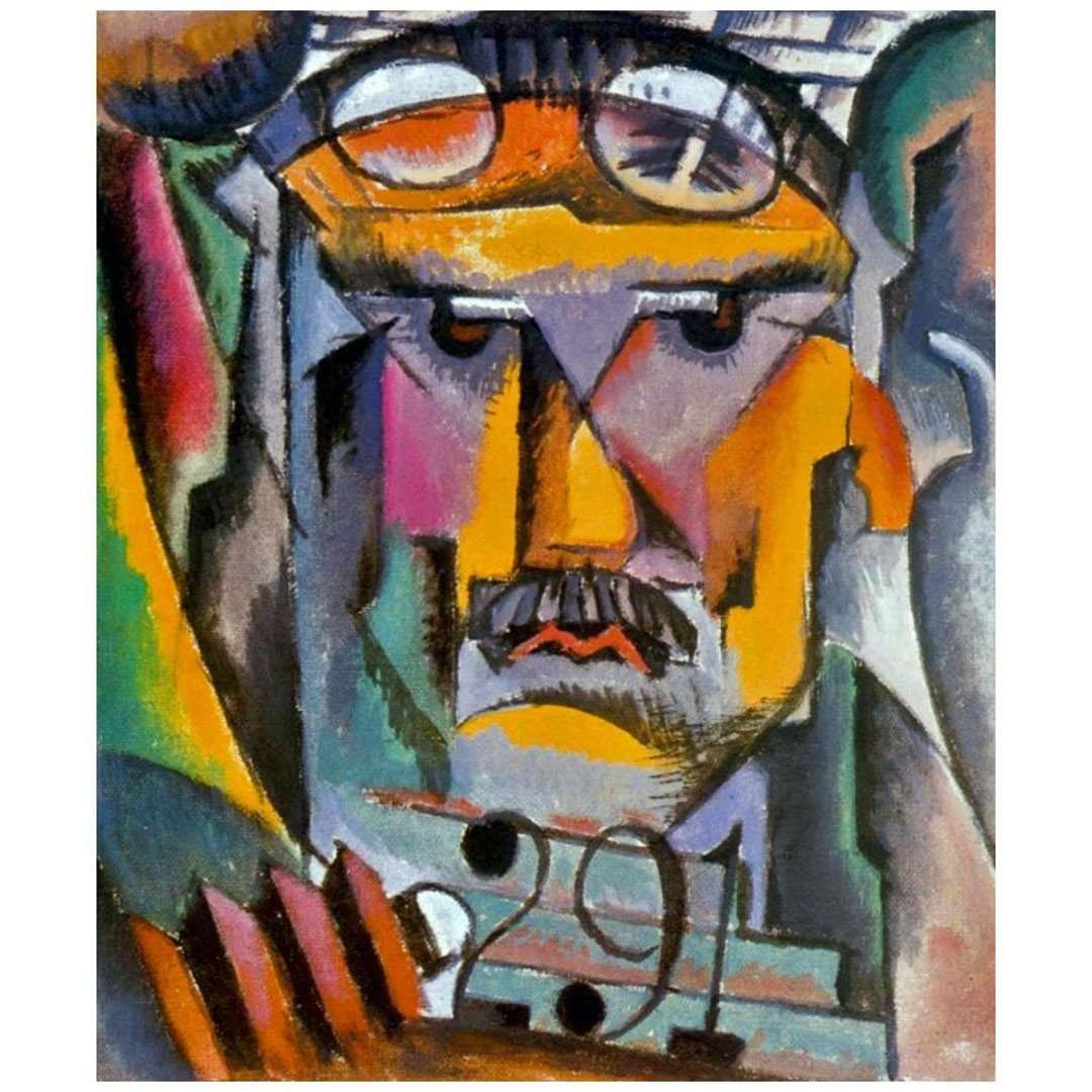  Man Ray. Portrait of Alfred Stieglitz. 1913