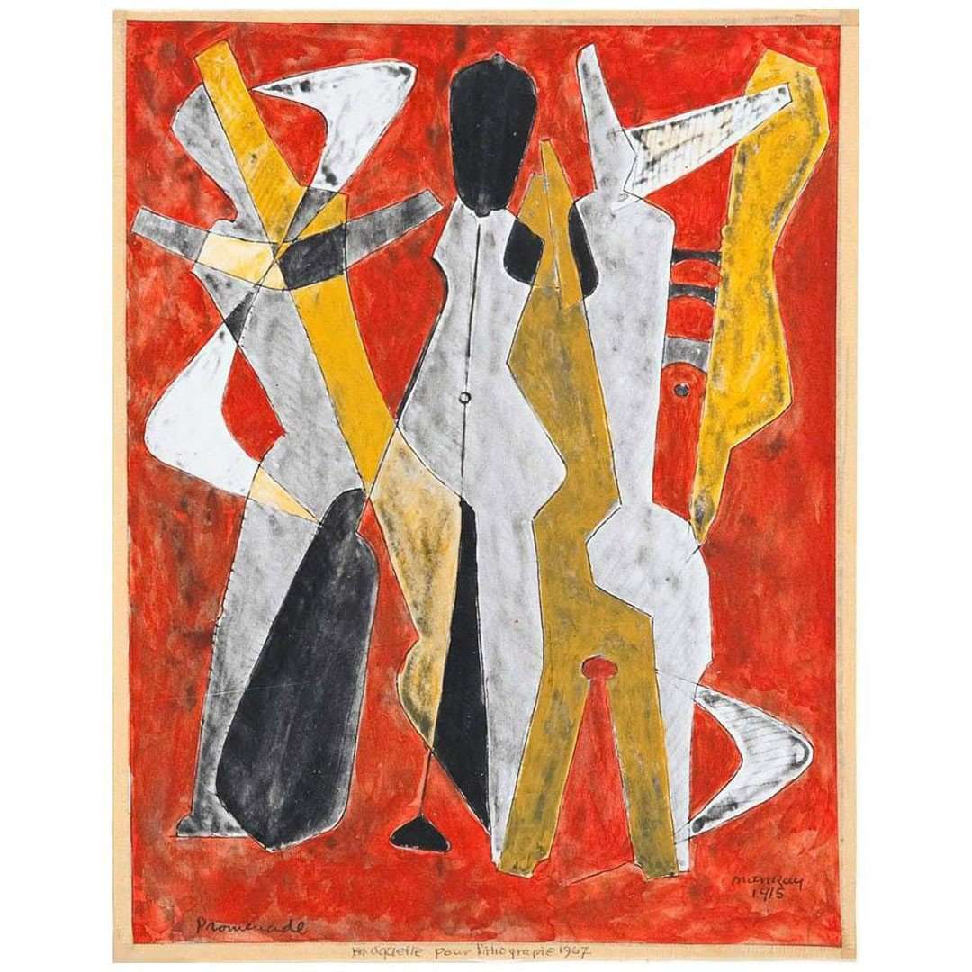  Man Ray. Promenade. 1915