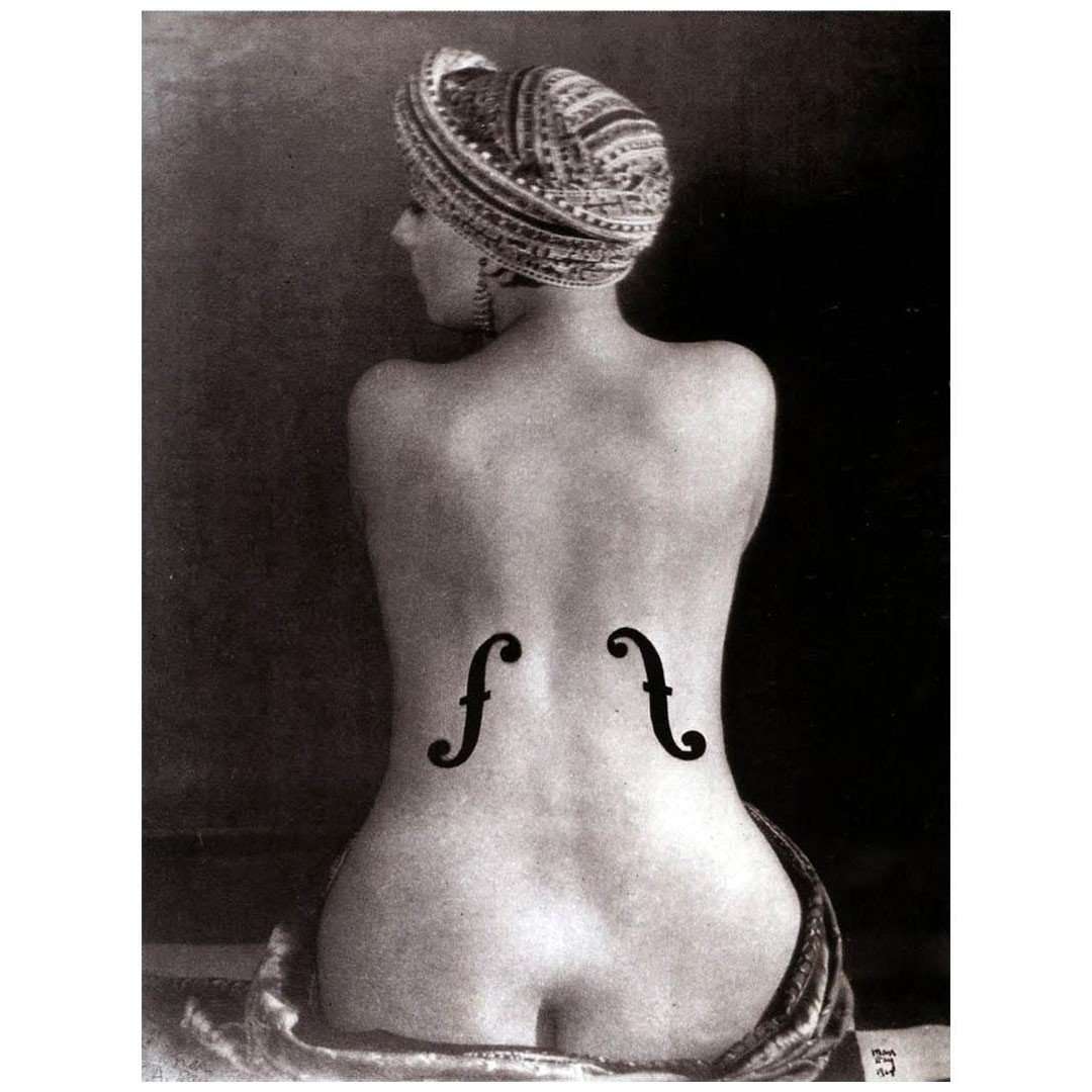  Man Ray. Ingres Violin. 1924