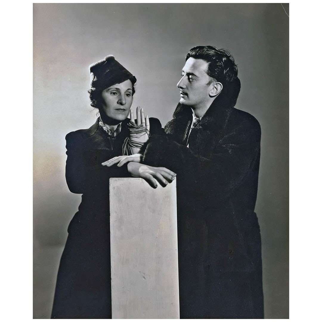  Man Ray. Gala and Dali. 1936