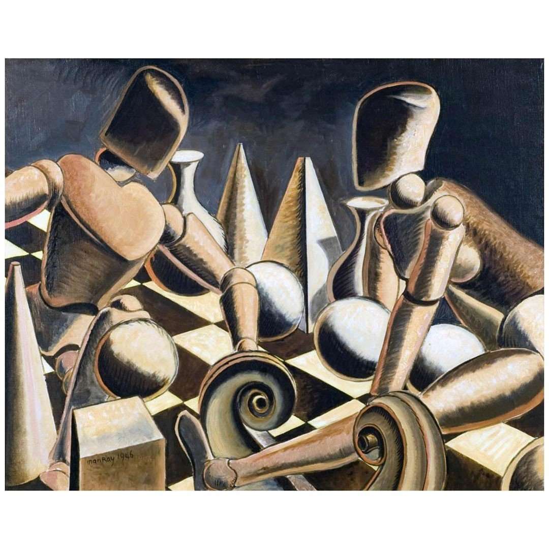  Man Ray. End Game. 1946