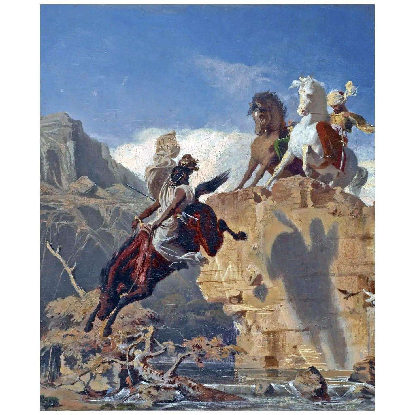    Charles Gleyre. Cavaliers turcs et arabe. 1839. MCBA Lausanne