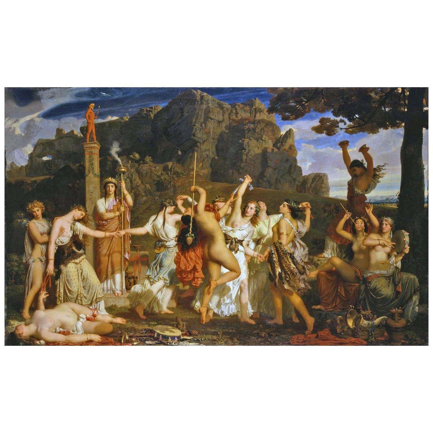    Charles Gleyre. La danse des bacchantes. 1849. MCBA Lausanne