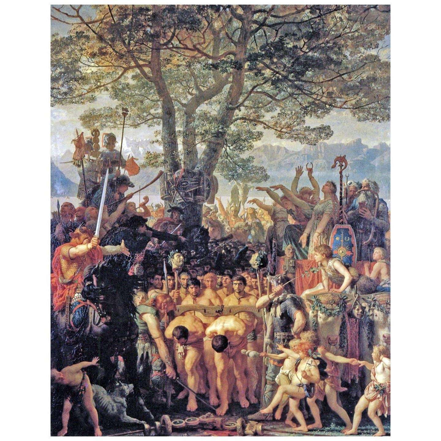    Charles Gleyre. Les Romains passant sous le joug. 1858. MCBA Lausanne