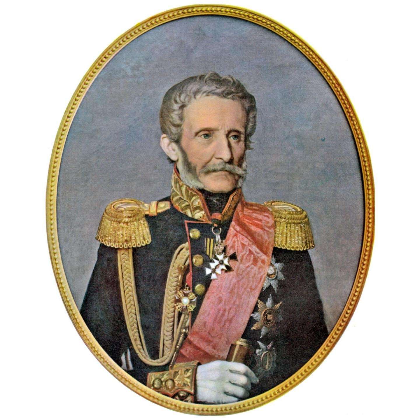    Charles Gleyre. Antoine-Henri Jomini. 1859. Manoir du Jomini, Nijni Novgorod