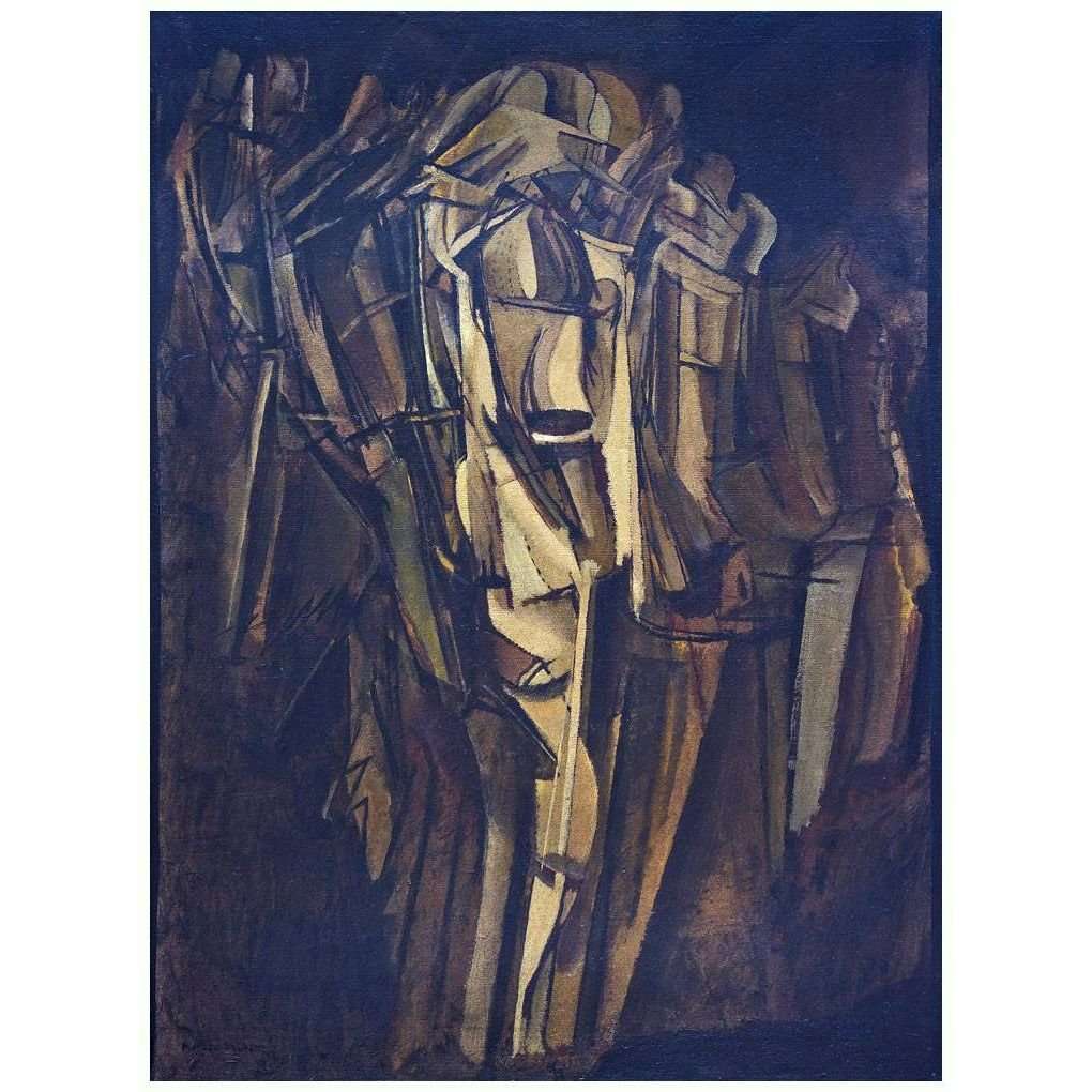  Marcel Duchamp. Nude (Study). 1911-1912