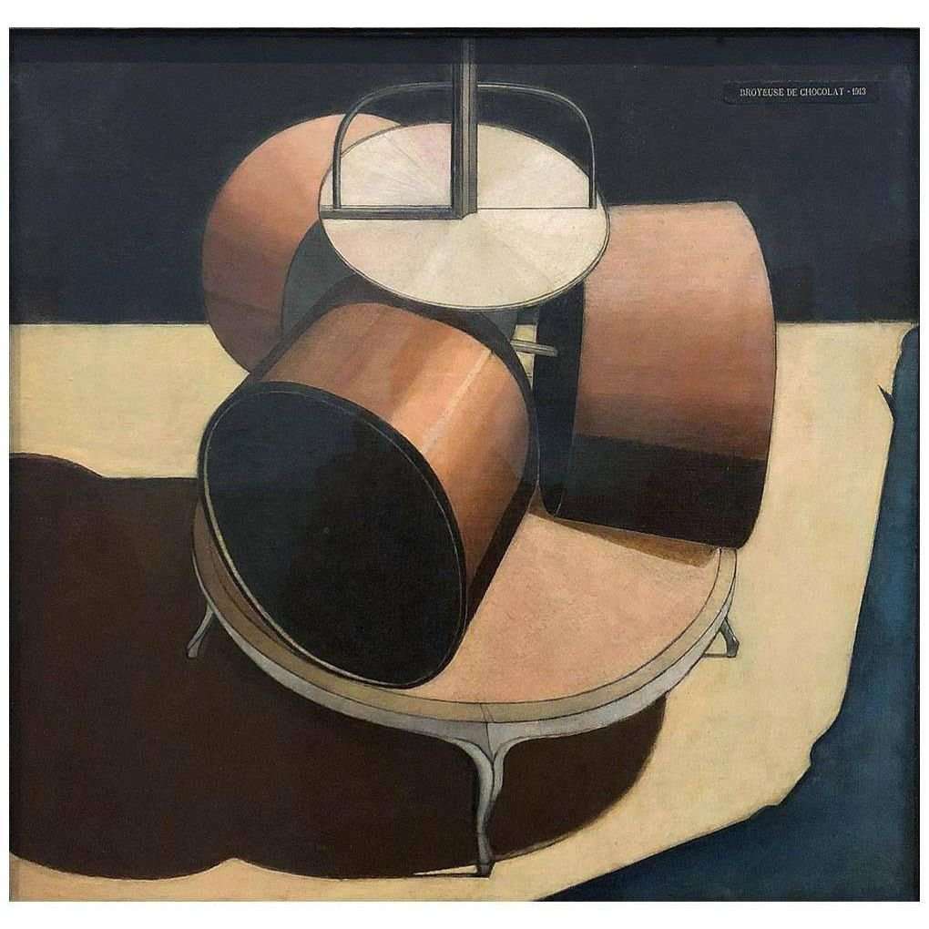  Marcel Duchamp. Moulin de Chocolate. 1913