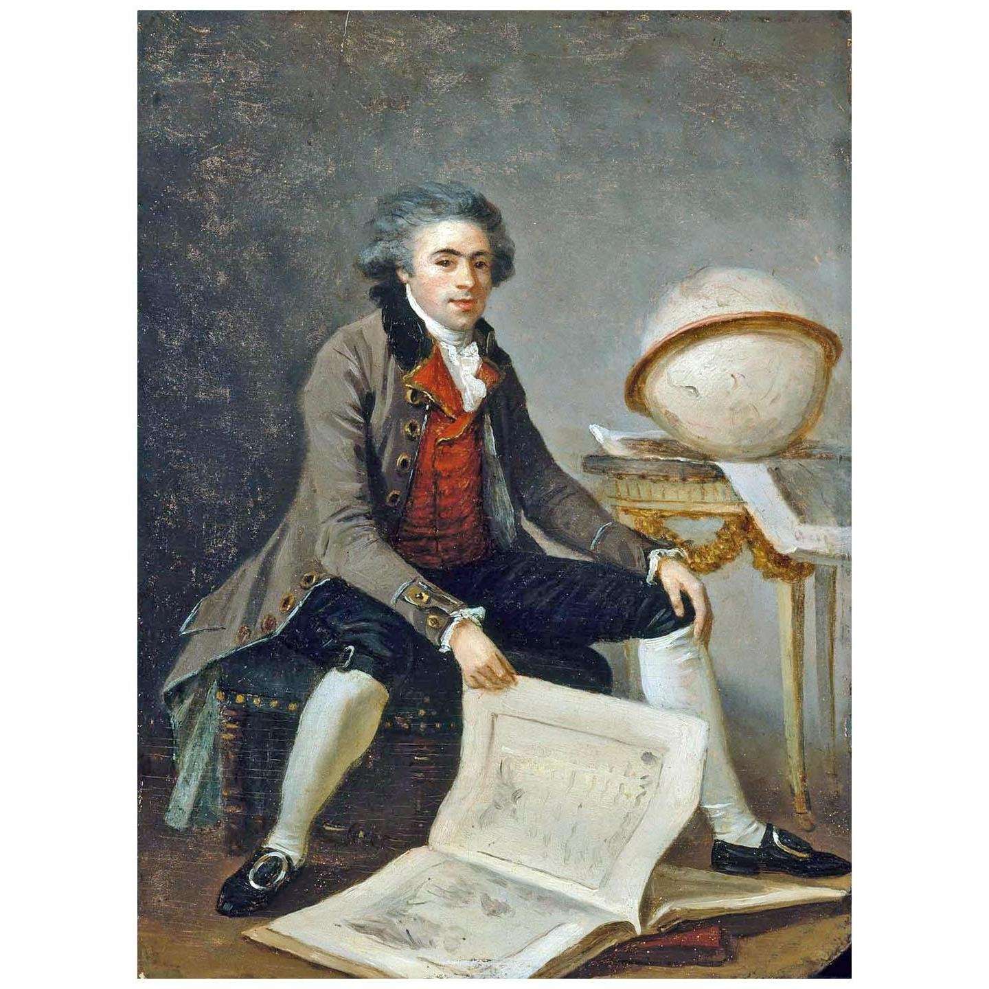  Marguerite Gerard. Homme avec grand livre. 1785. Museum of Fine Arts Boston