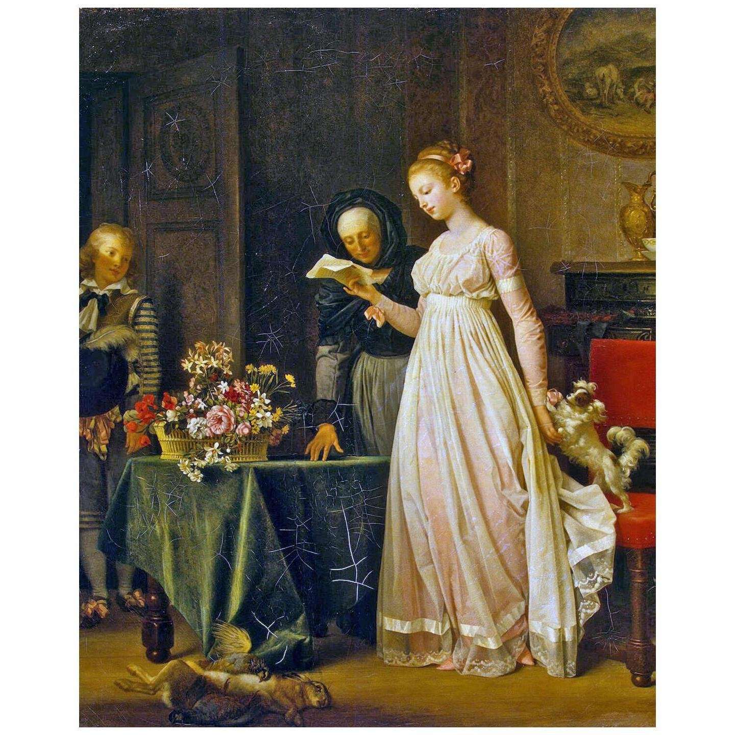  Marguerite Gerard. Present. 1787. Musee de LErmitage