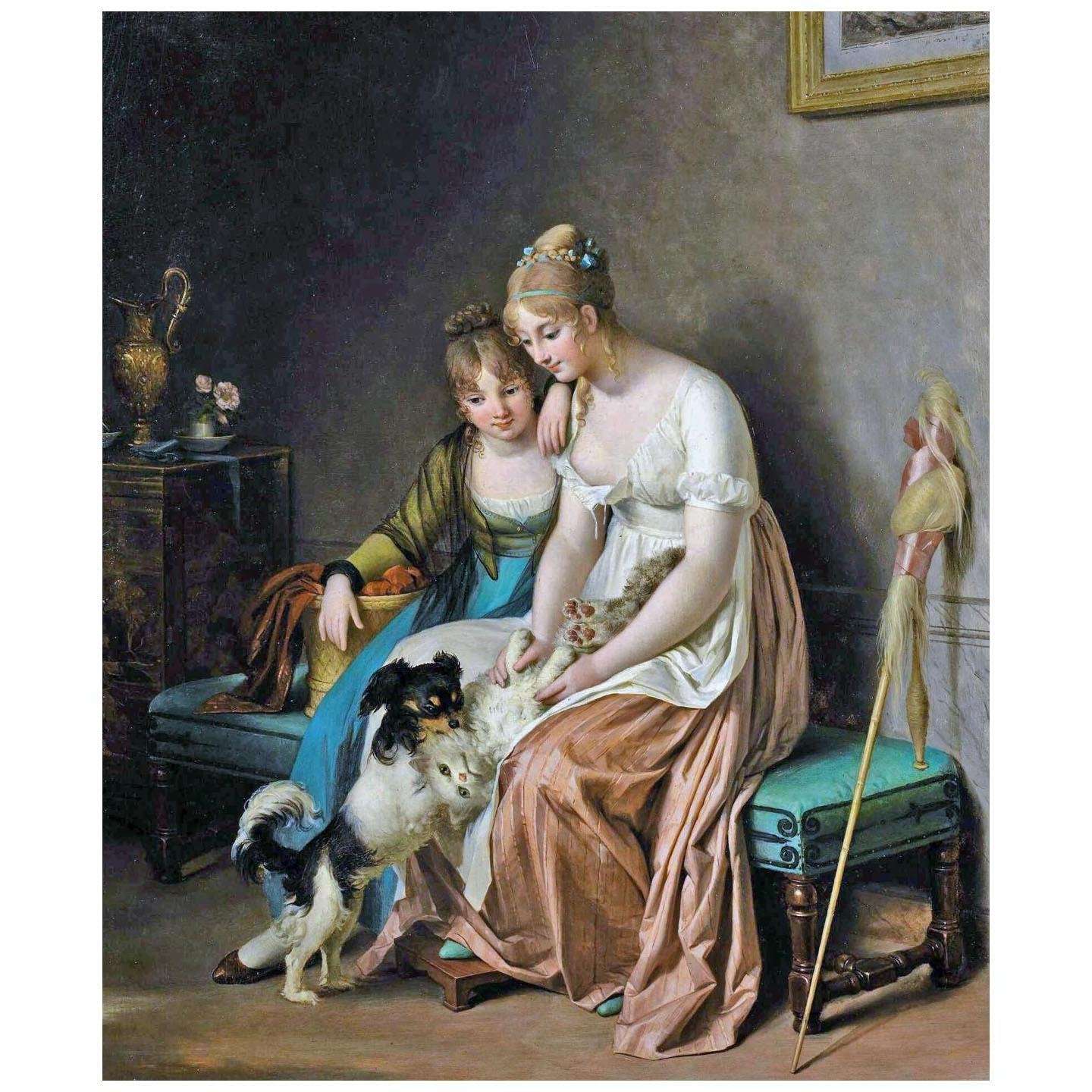  Marguerite Gerard. La toilette de minette. 1797. Collection privee