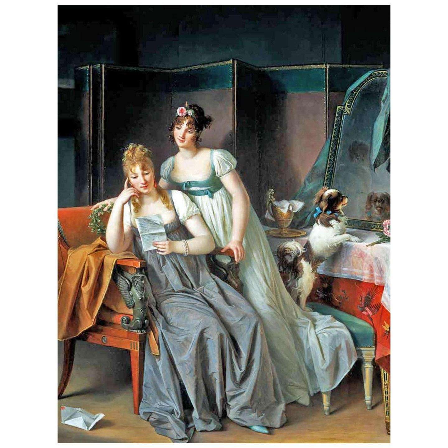  Marguerite Gerard. La bonne nouvelle. 1804. Villa Fragonard, Grasse