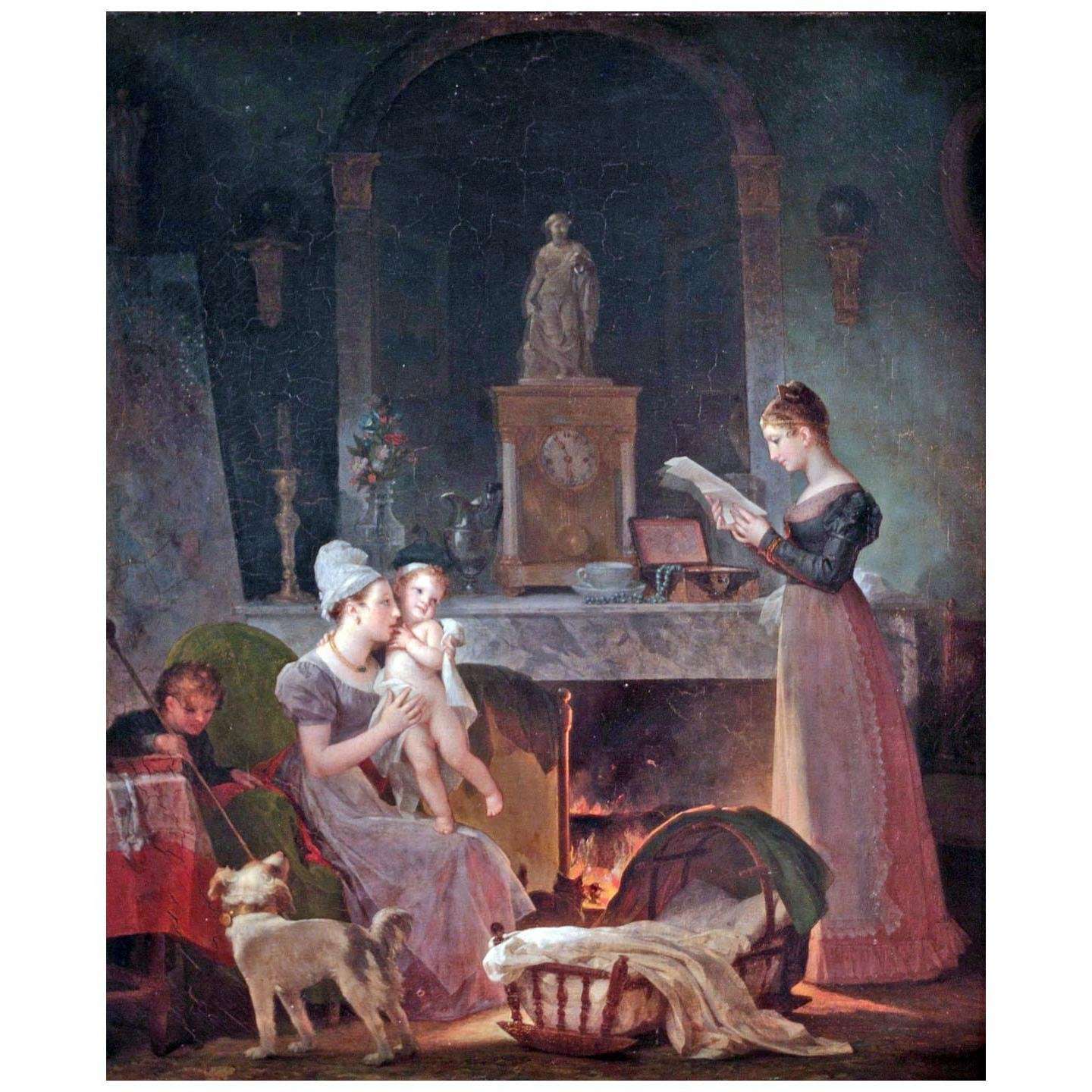  Marguerite Gerard. La Lecture d'une letter. 1817. Musee Thomas-Henry, Cherbourg