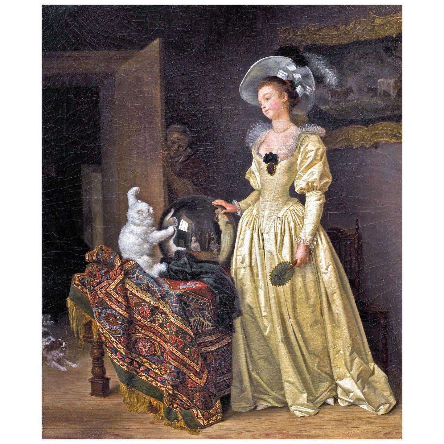  Marguerite Gerard. Le chat angora. 1780s. Wallraf Richartz Museum K?ln
