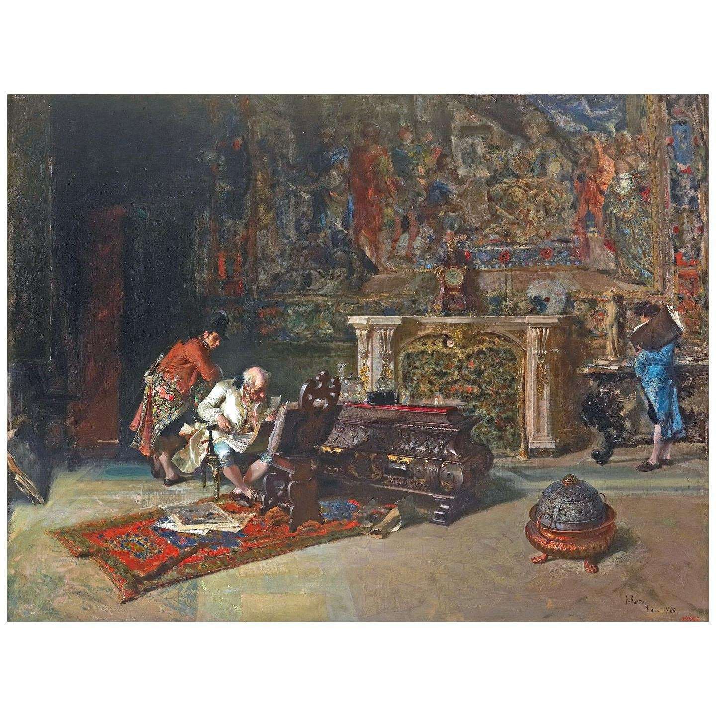  Mariano Fortuny. El Coleccionista de Estampas. 1866. MNAC, Barcelona