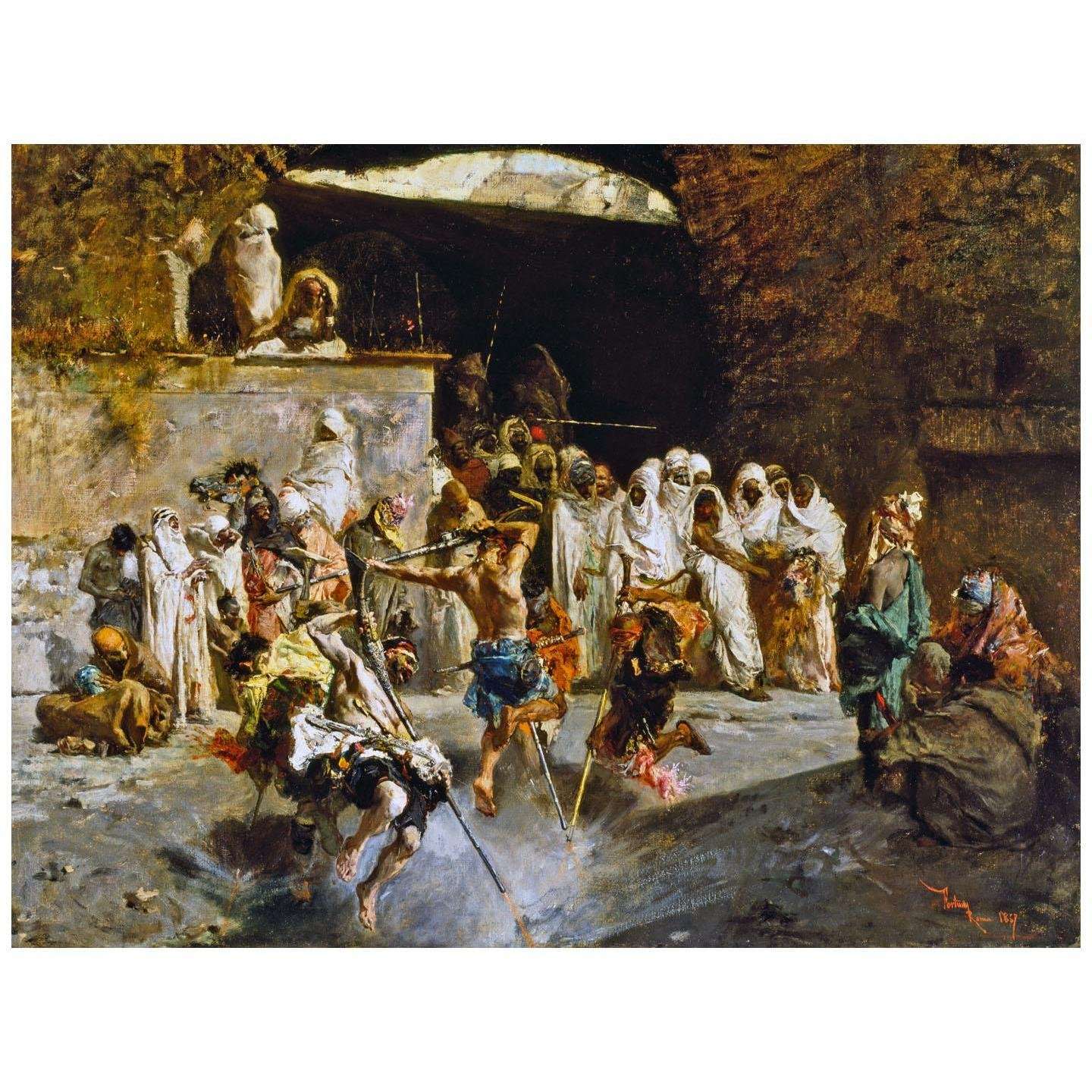  Mariano Fortuny. Fantasia arab. 1867. Walters Art Museum Baltimore