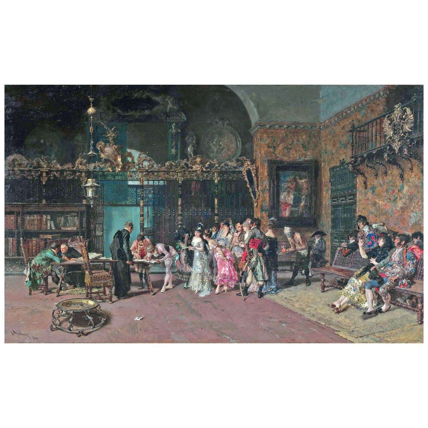  Mariano Fortuny. La Vicaria. 1870. MNAC, Barcelona