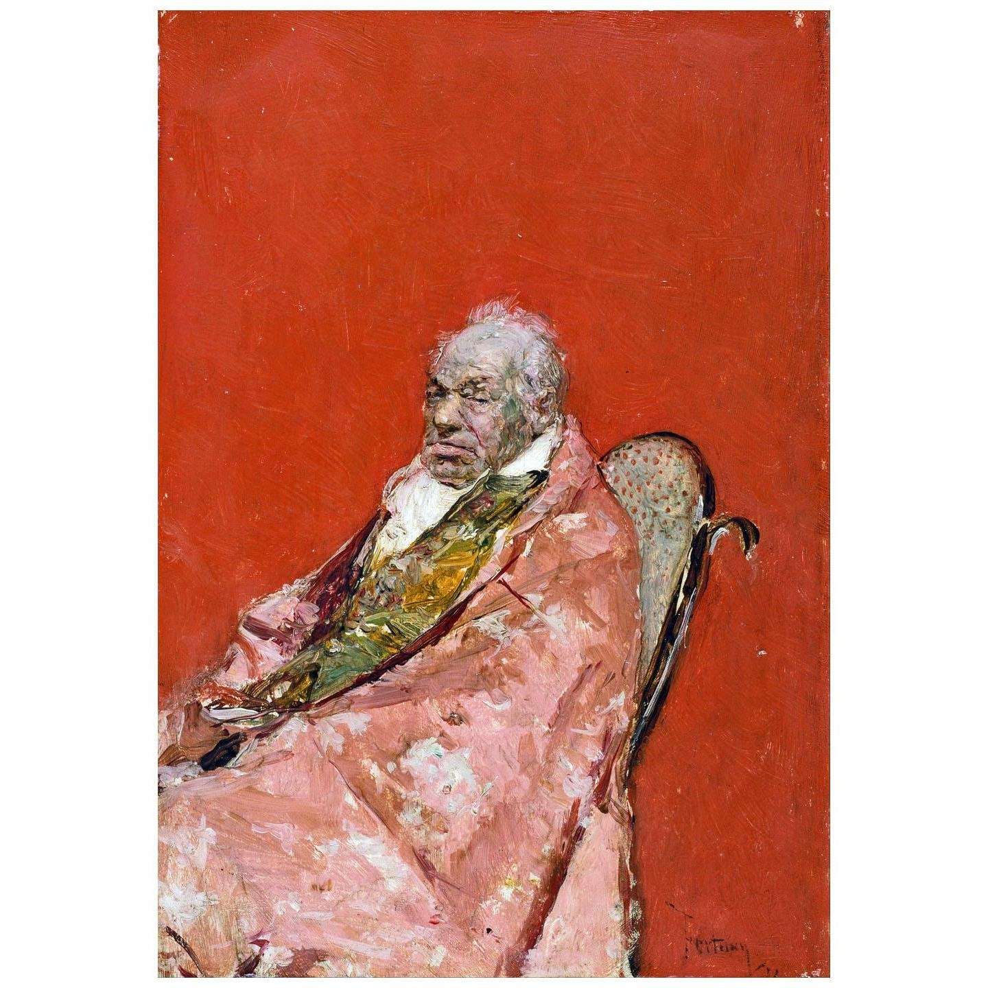  Mariano Fortuny. Un Eclesi?stico. 1874. Walters Art Museum Baltimore