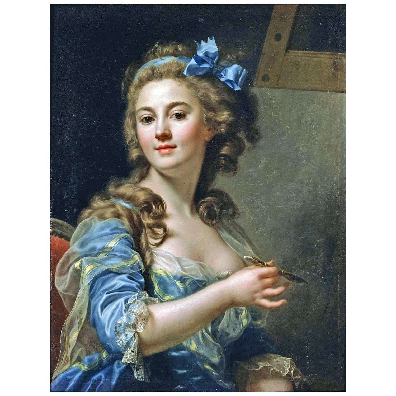  Marie-Gabriel Capet. Autoportrait. 1783. Museum of Western Art Tokyo