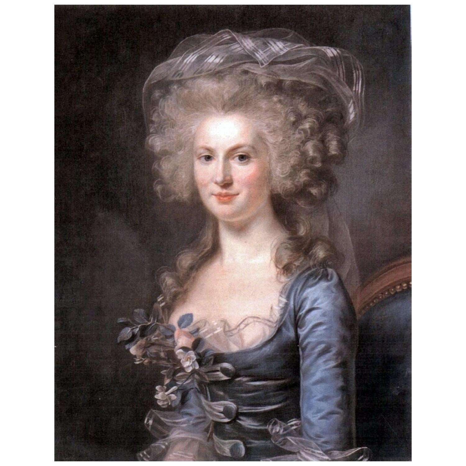  Marie-Gabriel Capet. Anne-F?licit? Gr?sille. 1785. Chateau de Versailles